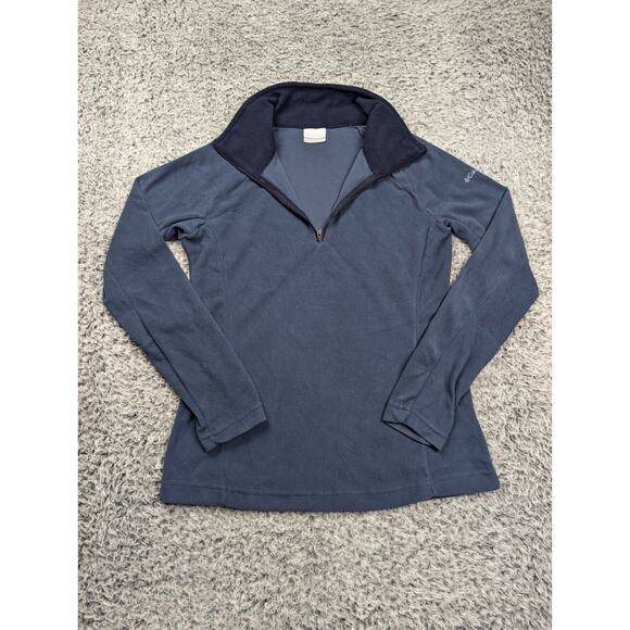 Columbia Other - Columbia Sweater Men Small Blue Fleece Winter Ski Coat Outdoor Casual Pullover